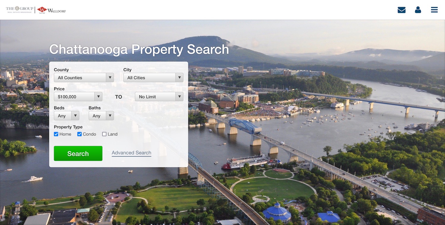 Homes, Condos, Land and Foreclosure Properties in Chattanooga